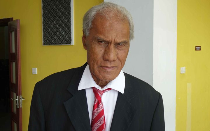 Ông từng giữ chức vụ Bộ trưởng Y tế Tonga trong 9 ngày, từ ngày 4/1/2011 đến ngày 13/1/2011. Ảnh: RNZ.