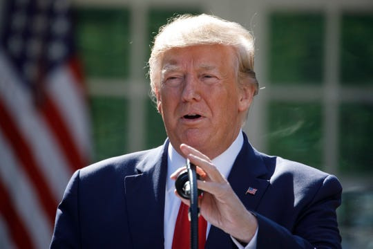 Về phần mình, Tổng thống Trump khẳng định, cuộc điện đàm hồi tháng 7 vừa qua giữa ông và nhà lãnh đạo Ukraine là “rất thân thiện, hoàn toàn phù hợp” và ông đã không gây bất cứ áp lực nào đối với Tổng thống Zelensky. Ảnh: USA Today.