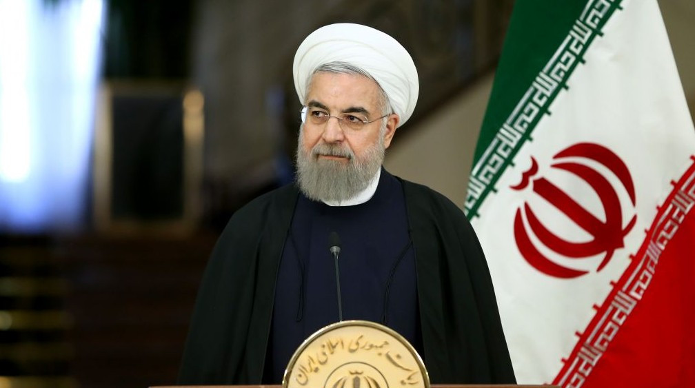 Tổng thống Rouhani cũng yêu cầu các lực lượng nước ngoài (Mỹ và đồng minh) rời khỏi Vùng Vịnh. Ông cho biết chính quyền Tehran sẽ đệ trình một thỏa thuận hòa bình lên Liên Hợp Quốc trong vài ngày tới. Ảnh: Times of Israel.