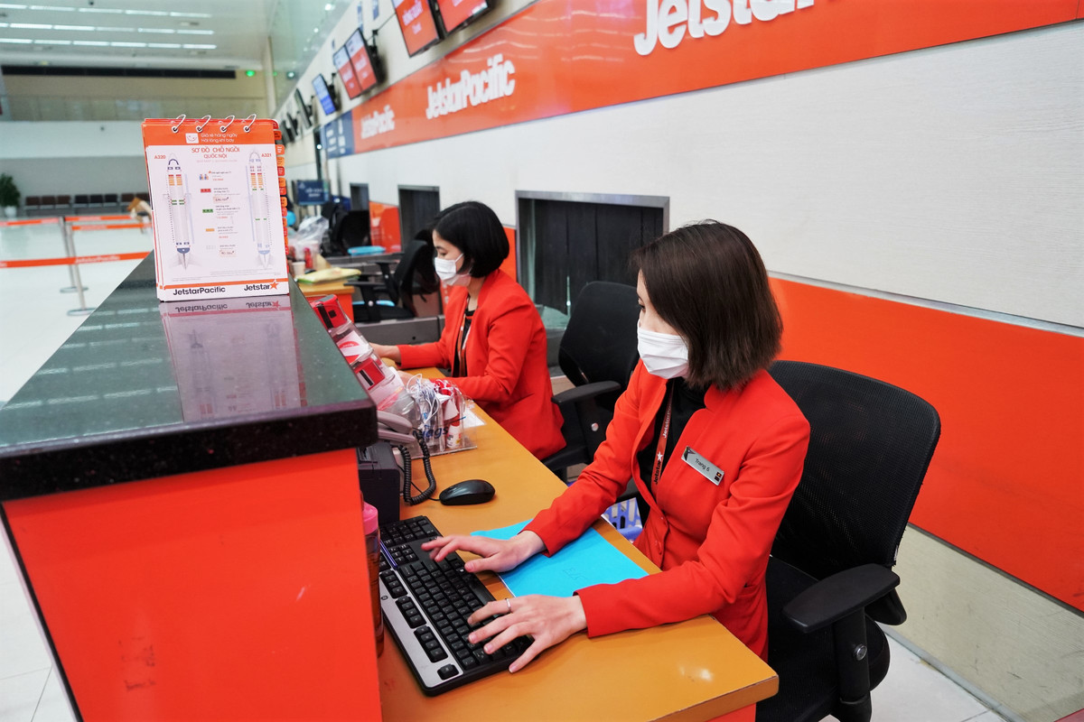 Phòng bán vé máy bay. (Ảnh minh họa)