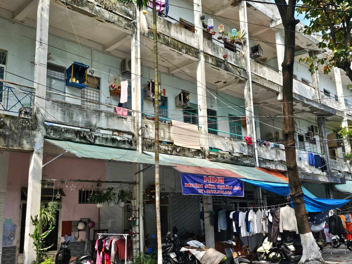 Chung cư Thuận Phước nằm trên địa bàn quận Hải Châu (TP. Đà Nẵng) là một trong ba chung cư cần phải di dời, giải tỏa.