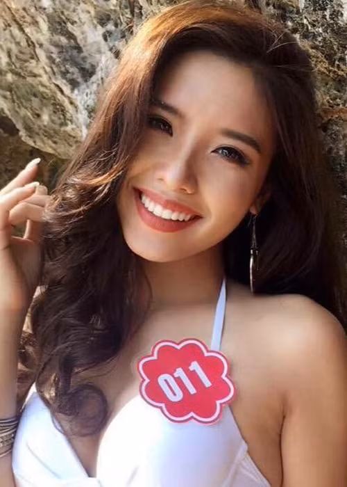 Tại cuộc thi, Nguyễn Đình Khánh Phương mang số báo danh 011. Cô sinh năm 1995, đến từ Nha Trang. (Ảnh: Facebook Khánh Phương)
