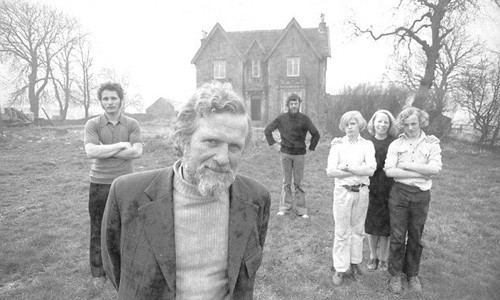 Gia đình Robertson khi còn ở Anh.