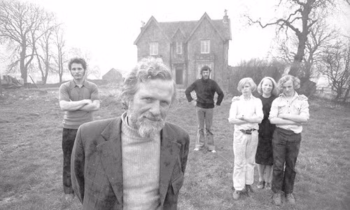 Gia đình Robertson khi còn ở Anh.