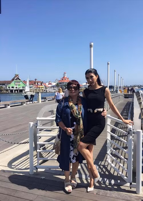 Sau 5 tháng sinh con đầu lòng, Ngọc Quyên cũng nhanh chóng lấy lại vóc dáng như thời còn son rỗi.