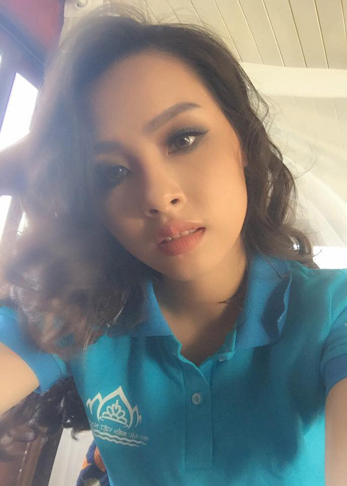 Cận cảnh gương mặt xinh đẹp của Hoa hậu Phạm Thùy Trang. (Ảnh: Facebook Thùy Trang)