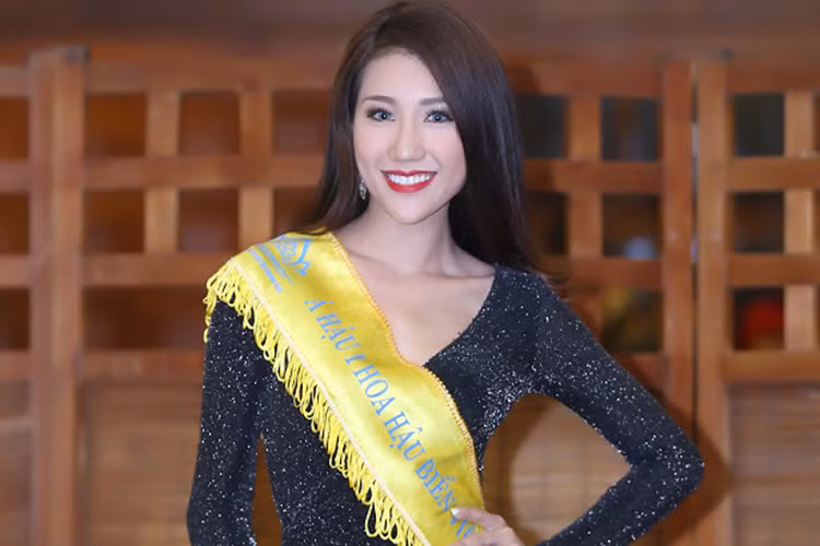 Người đẹp Nguyễn Thị Bảo Như sinh năm 1992, đến từ Kiên Giang vừa giành danh hiệu Á hậu 1 cuộc thi Hoa hậu Biển Việt Nam 2016. (Ảnh: Một thế giới) 