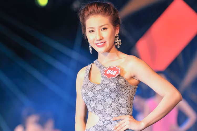 Với khá nhiều kinh nghiệm tại các cuộc thi về nhan sắc, Nguyễn Thị Bảo Như là một trong số những thí sinh được cho là có khả năng đăng quang cuộc thi Hoa hậu Biển Việt Nam 2016. Ảnh (VTV) 