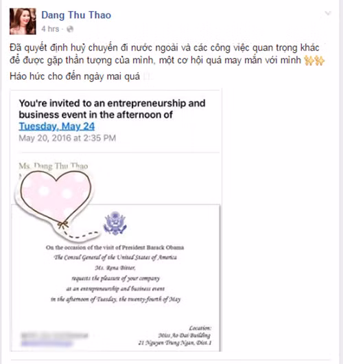 HH Thu Thao Lan Phuong hao huc gap Tong thong Obama-Hinh-2