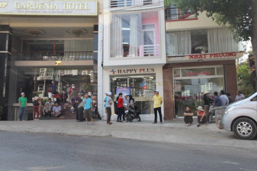 Nguy co chay phong khach san mua Festival hoa Da Lat 2015