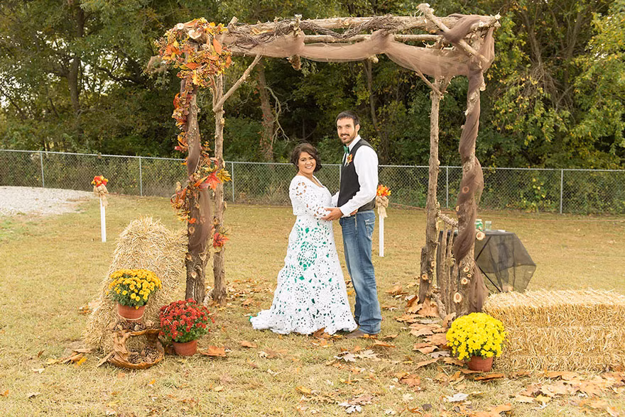 Đối với các cô dâu tương lai ra khỏi lễ đường, cô có một lời khuyên cho họ: "Bắt đầu sớm và không được nản lòng. Kết quả là giá trị của tất cả công việc" .