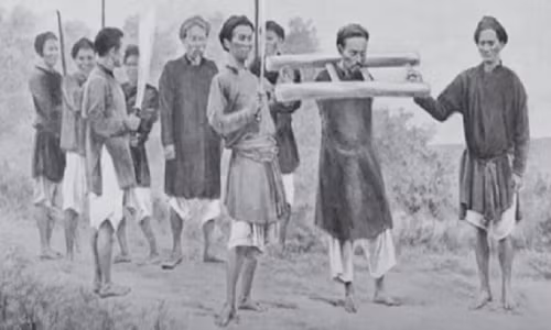 Đưa phạm nhân ra pháp trường.