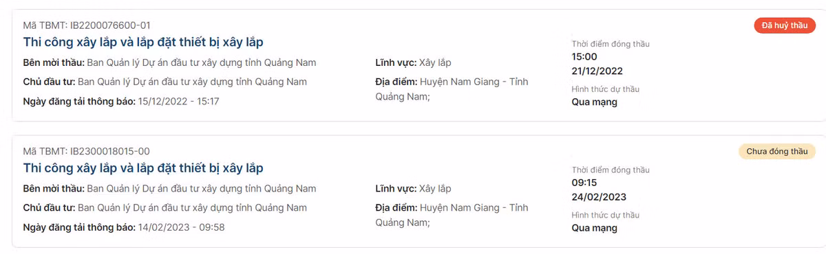 BQL du an DTXD Quang Nam len tieng ve phan anh 