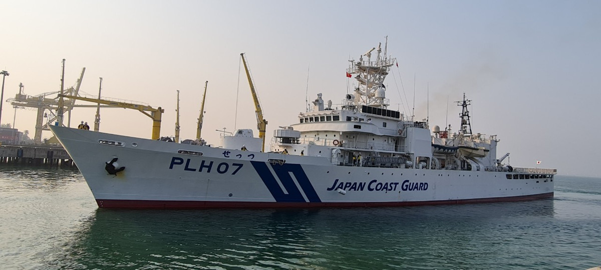 Được sự đồng ý của Bộ Quốc phòng Việt Nam, tàu tuần tra PLH SETTSU của LLBVBB Nhật Bản đến thăm xã giao Thành phố Đà Nẵng (cập Cảng Tiên Sa) từ ngày 13 - 18/02/2023.