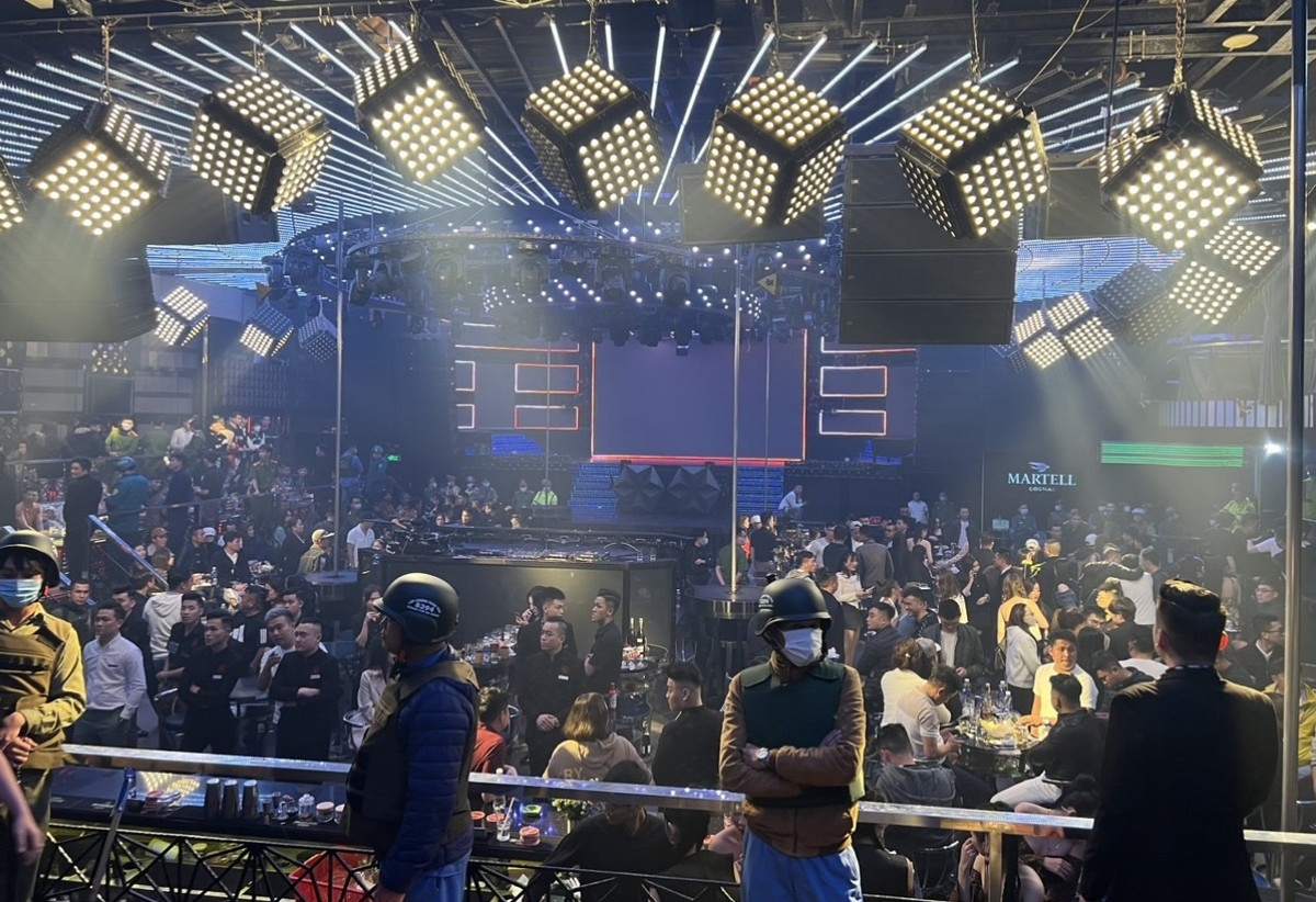 Can canh vu truong lon nhat Da Nang phat hien hon 60 khach phe ma tuy