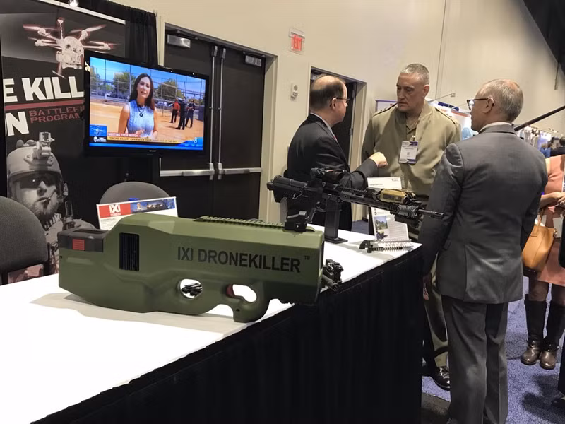 Khẩu Drone Killer là một cách đối phó ít tốn kém cho các đơn vị quân đội và an ninh đang triển khai trên diện rộng trong quân đội Mỹ. Đây là giải pháp hữu ích đối cho các đơn vị bộ binh luôn phải di động mà không cần sử dụng các hệ thống đồ sộ hay yêu cầu tăng trọng lượng mang vác nguồn điện.