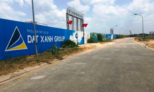 So Xay dung “boc tran” Gem Riverside cua Dat Xanh ban nha khong phep