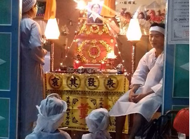 Thieu phu tu vong tai benh vien sau khi tiem thuoc giam dau