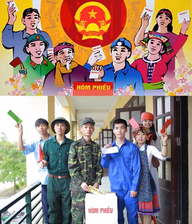 Để thực hiện được bộ ảnh như ý muốn ban đầu, tác giả cùng các học sinh trong lớp phải “chạy ngược chạy xuôi” mượn đạo cụ và quần áo rất vất vả. “Do ở quê không có nhiều studio cho thuê trang phục, chúng mình phải đi mượn là chủ yếu”, Xuân Bút cho biết.