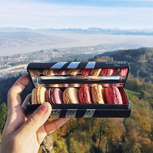 Bánh Laduree Macaron, Thụy Sĩ.