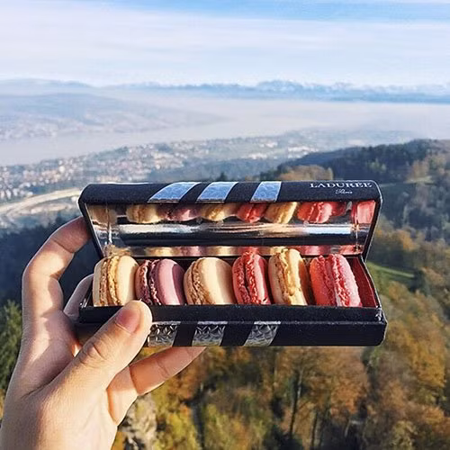 Bánh Laduree Macaron, Thụy Sĩ.