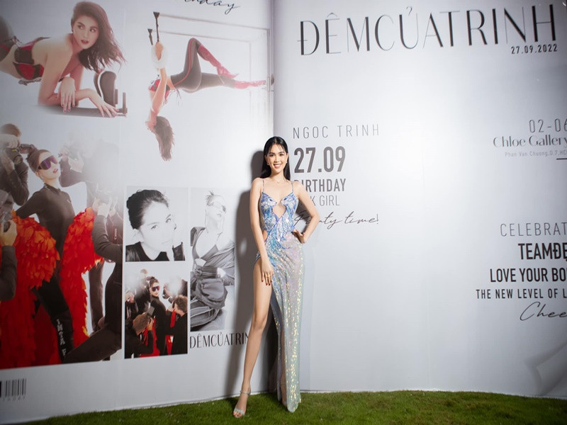 Tiệc sinh nhật của Ngọc Trinh mang tên "Đêm của Trinh" diễn ra vào ngày 27/9. Ảnh: FBNV