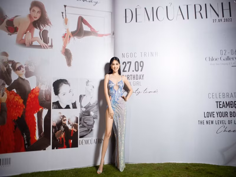 Tiệc sinh nhật của Ngọc Trinh mang tên "Đêm của Trinh" diễn ra vào ngày 27/9. Ảnh: FBNV