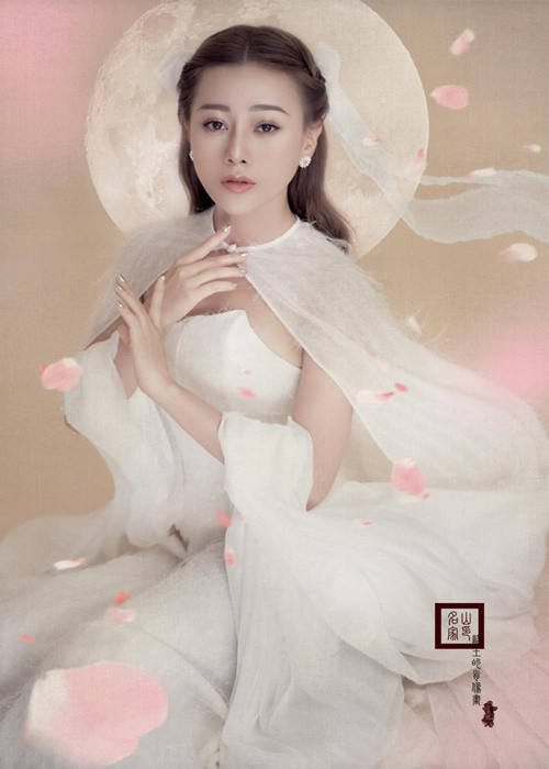 Nữ diễn viên Phương Oanh là một trong những mỹ nhân Việt hóa chị Hằng. Ảnh: VTV