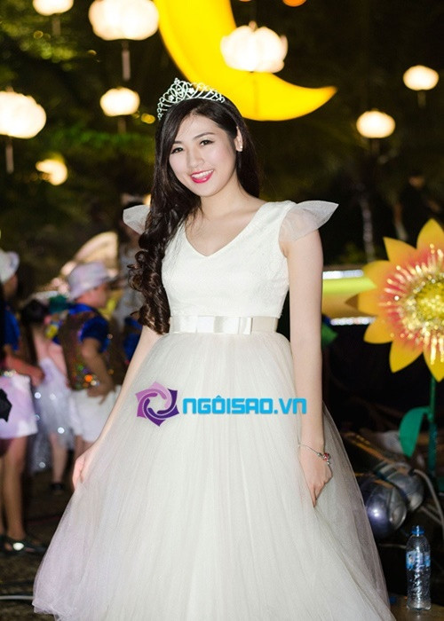 Nàng hậu trong tạo hình Hằng Nga cách đây 9 năm. Ảnh: Gia đình Việt Nam