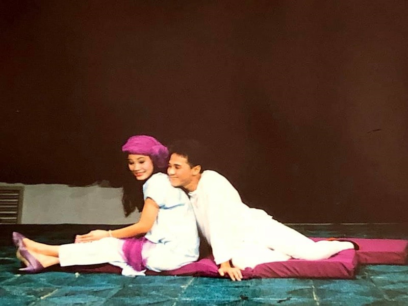 Nữ diễn viên sở hữu gương mặt thanh tú, vóc dáng cân đối. Ảnh: FBNV