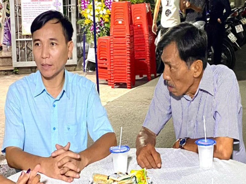 Ngoài ca hát, Thương Tín còn đóng phim để kiếm sống. Hồi cuối tháng 8/2022, Thương Tín đã lên đường đi đóng phim tại Hà Tĩnh. Ảnh: Arttimes