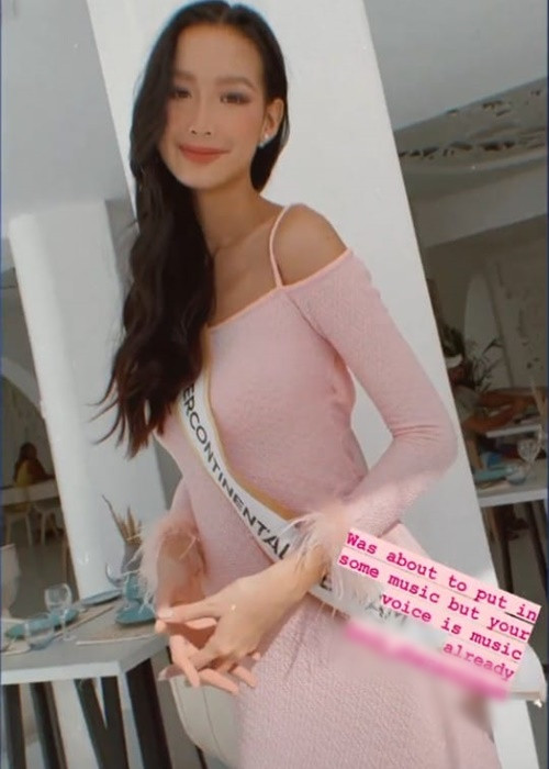 Miss Intercontinental 2022 là cuộc thi nhan sắc quốc tế đầu tiên Bảo Ngọc tham gia. Ảnh: Vietnam Beauties