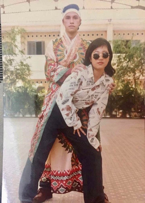 Nữ nghệ sĩ hài học cùng trường với Việt Hương, Tiết Cương, Cao Minh Đạt, Hạnh Thúy. Ảnh: FBNV