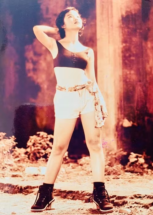 Khi bố mẹ ly hôn, Thúy Nga và em trai ở với mẹ. Ảnh: Người đưa tin