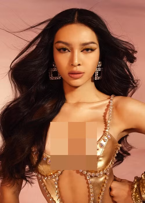 Trước Miss Grand Vietnam 2022, Thiên Hương lọt top 16 Hoa hậu Hoàn vũ Việt Nam 2022.