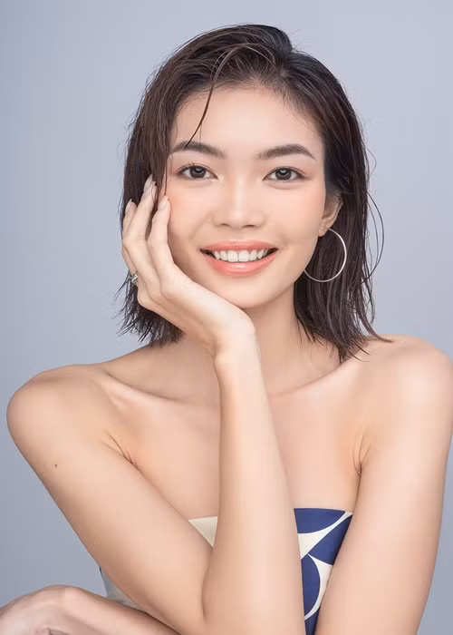 Tuy nhiên, chân dài gốc Long An cho biết, cô sẽ không tham gia Miss Supranational Vietnam 2022. Ảnh: FBNV