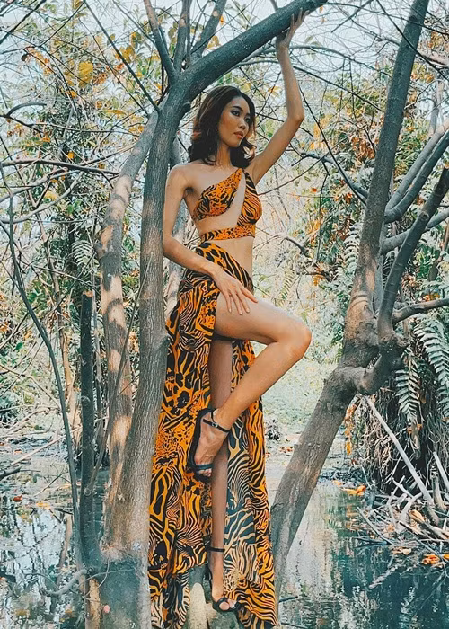 Trước đăng quang, đời tư của Diễm Trinh sạch scandal. Ảnh: FBNV