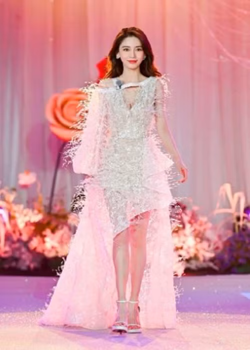 Hồi tháng 5/2022, truyền thông Trung Quốc đưa tin Angelababy đóng cửa 4 công ty đại diện có trụ sở ở Giang Tô, Trung Quốc. Trước nghi vấn đóng cửa để tránh việc bị thanh tra thuế, phía nữ diễn viên không lên tiếng. Ảnh: Dân Trí