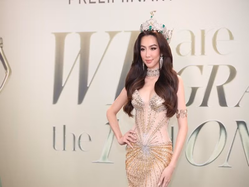 Mới đây, Thùy Tiên gây tranh cãi khi kêu gọi quyên góp từ thiện cho miền Trung. Ảnh: Tiền Phong