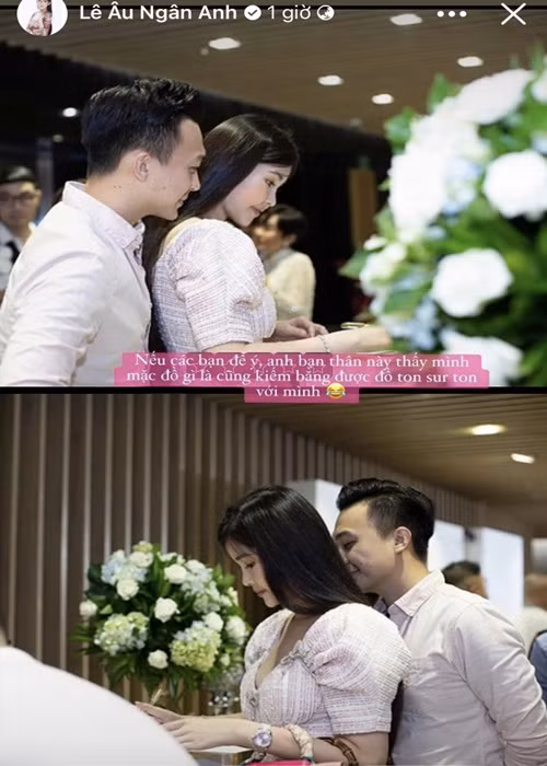 Khi ngày chung đôi đến gần, Ngân Anh và Tô Ny lại càng dính như sam.