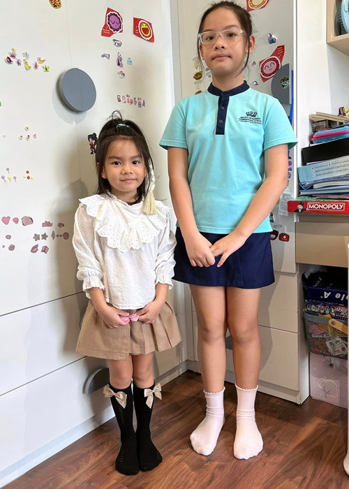 Tuệ Lâm và Tuệ An là trái ngọt hôn nhân giữa Phạm Quỳnh Anh và chồng cũ.