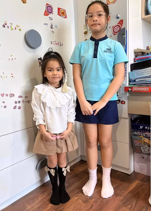 Tuệ Lâm và Tuệ An là trái ngọt hôn nhân giữa Phạm Quỳnh Anh và chồng cũ.