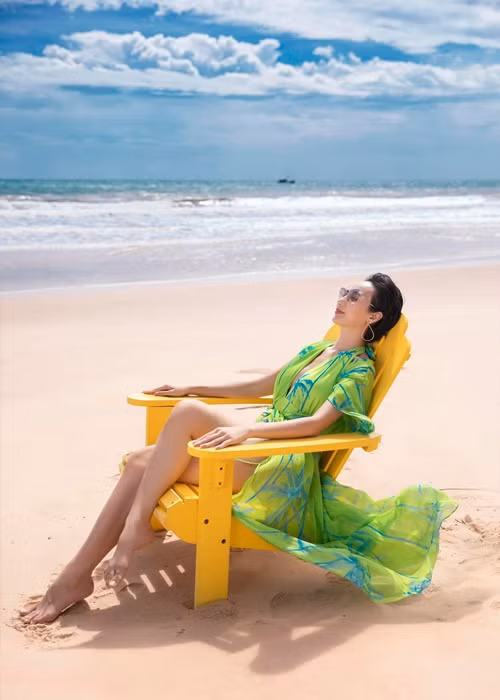 Sau 14 năm đăng quang Hoa hậu du lịch Việt Nam, Ngọc Diễm vẫn trẻ trung, gợi cảm. Ảnh: FBNV