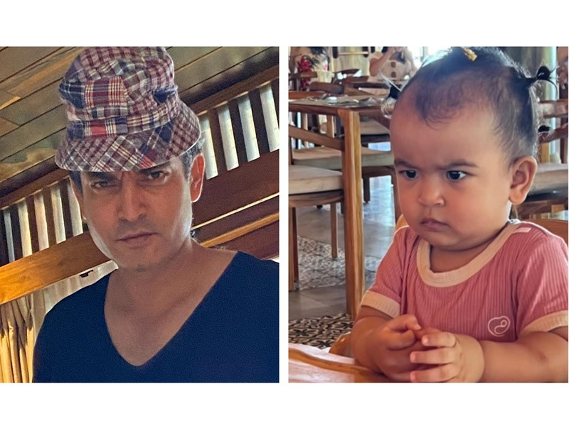 Cô nhóc càng lớn càng giống bố.