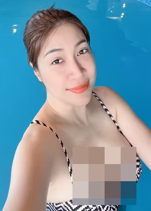 Cách đây 5 tháng, Pha Lê phẫu thuật thẩm mỹ ngực, bụng, lưng, đùi, mông. Cô sửa ngực vì vòng một vốn đẫy đà nhưng xuống cấp sau sinh.