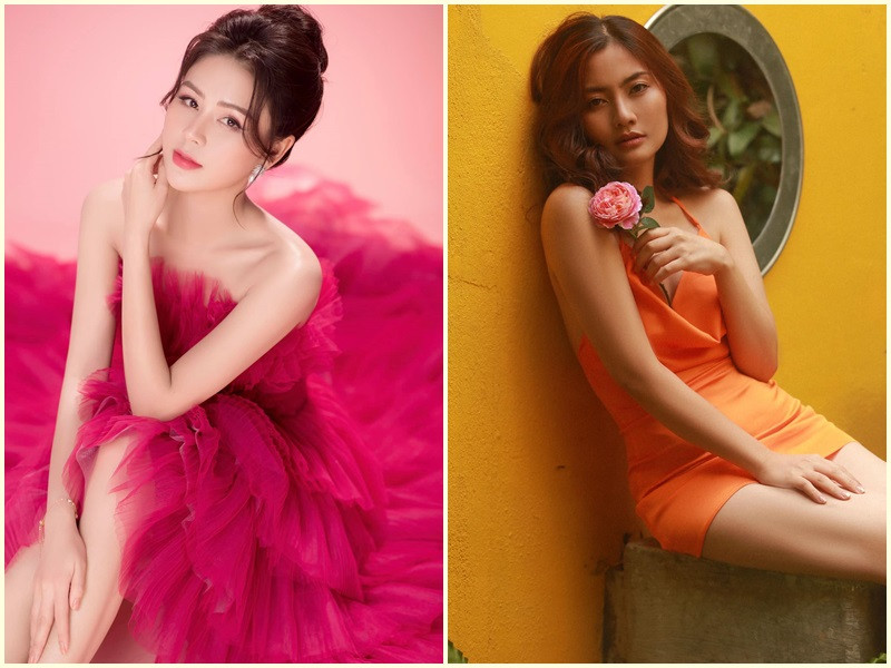 Lương Thu Trang và Ngọc Lan (phải) cũng lọt top 10 đề cử Diễn viên nữ ấn tượng nhờ vai diễn mẹ kế - con chồng trong phim “Mặt nạ gương”. Cả hai đều có ngoại hình thu hút sau 1 lần sinh nở. Ảnh: FBNV