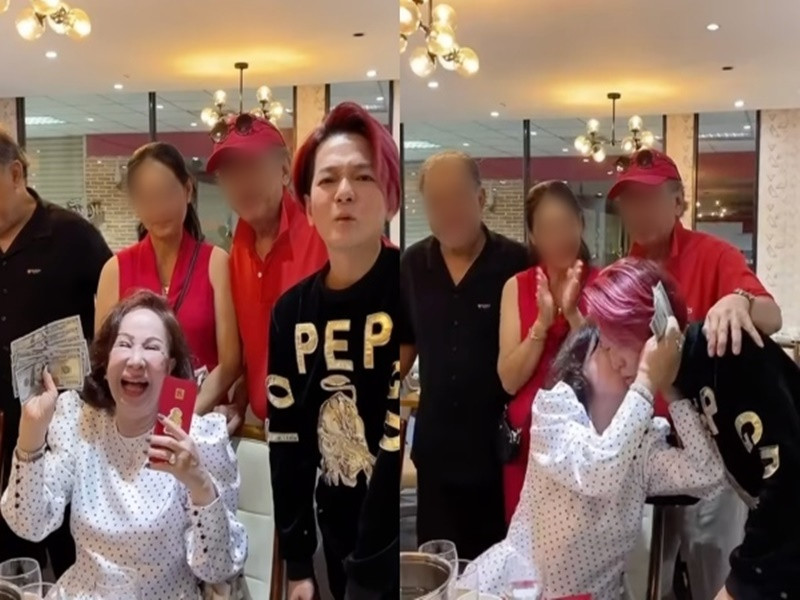 Mỗi dịp sinh nhật, 8/3 hay 20/10, bà xã Vũ Hà không thích quà mà chỉ thích tiền mặt. Vì vậy, nam ca sĩ chiều theo mong muốn của người bạn đời. Ảnh: Yan