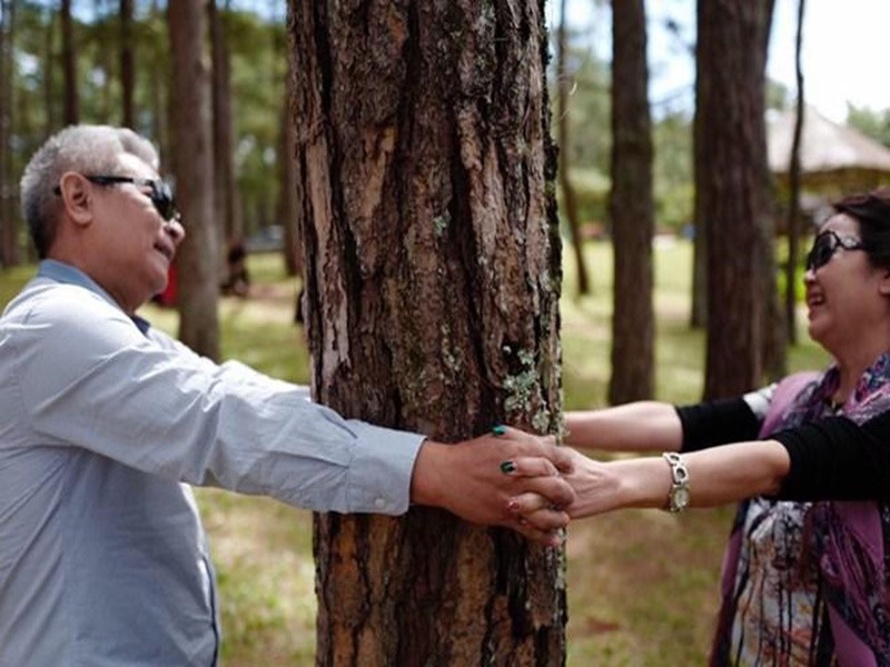 Phạm Quỳnh Anh được bố mẹ đẻ hỗ trợ chăm sóc các con. Ảnh: Khám phá