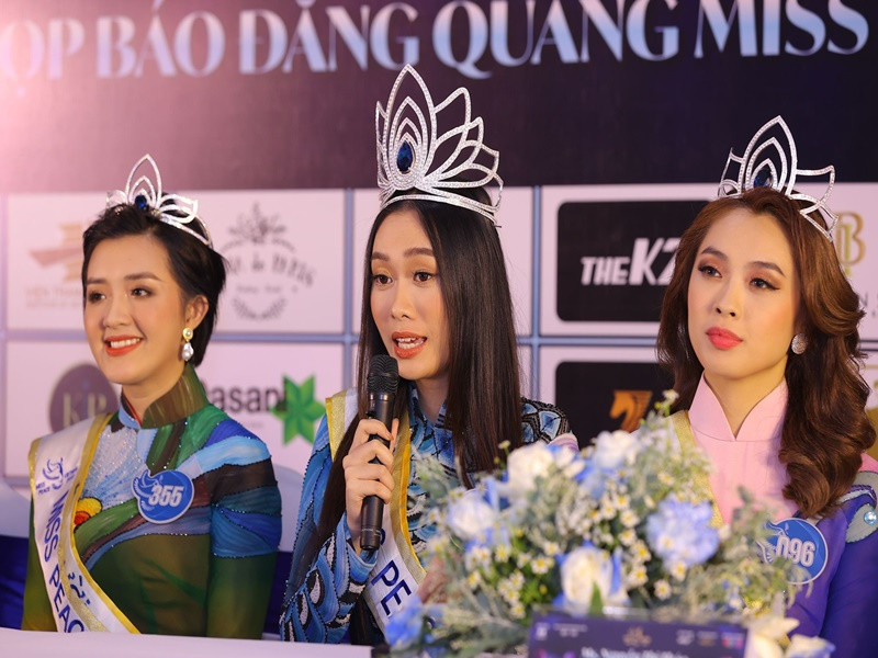  Hoa hậu Ban Mai vượt mặt gần 50 người đẹp khác để giành vương viện. Ảnh: Vietnamnet