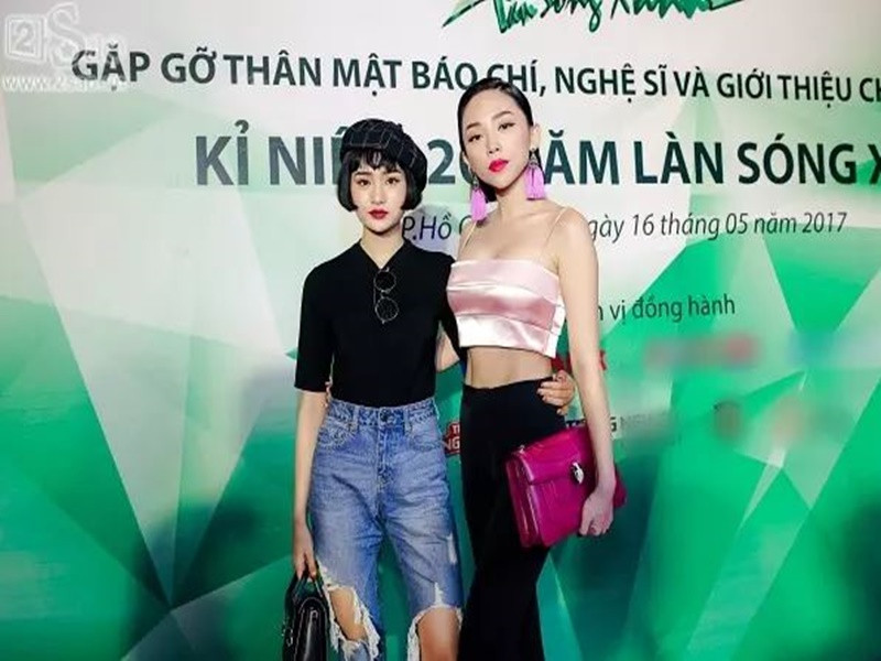 Quen biết Soobin Hoàng Sơn nên Tóc Tiên đã mời nam ca sĩ hỗ trợ Hiền Hồ ở Giọng hát Việt. Ảnh: Vietnamnet